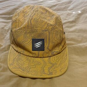 United By Blue Mustard Topographic Cap